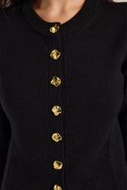 Fitted Rachael Cardigan - Black