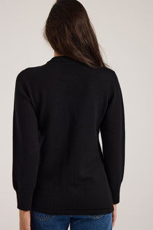 Fitted Rachael Cardigan - Black